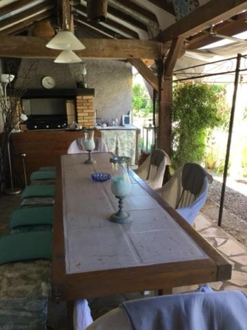 Bed and Breakfast Loft Atypique Villeneuve-de-Rivière Zewnętrze zdjęcie