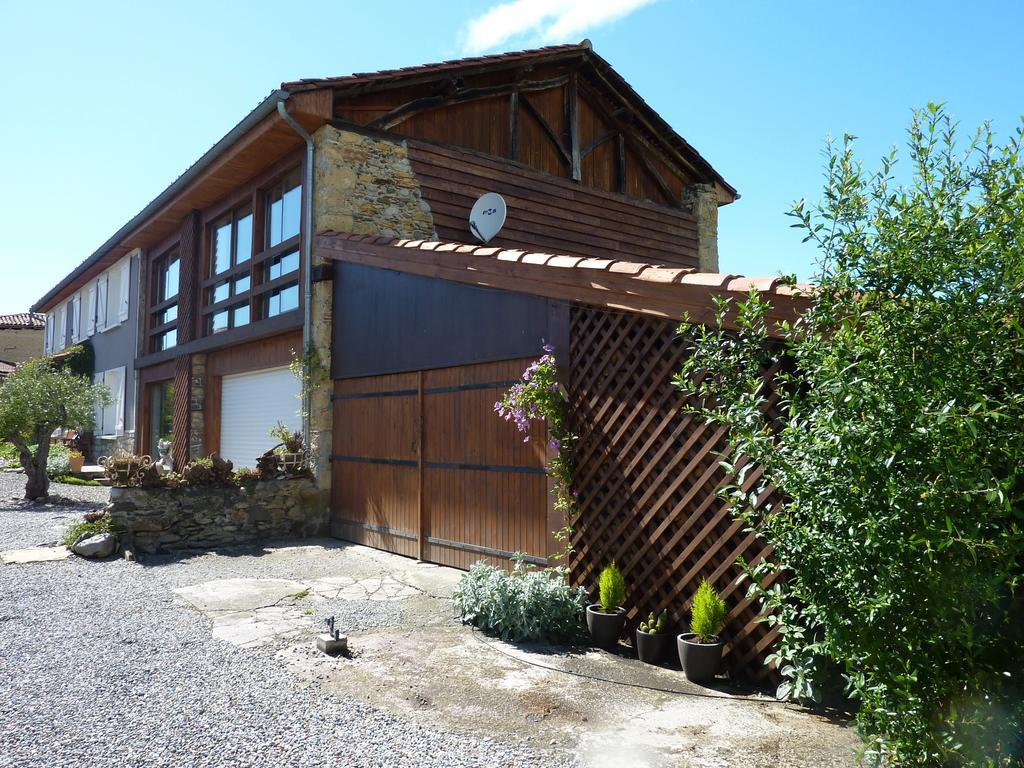 Bed and Breakfast Loft Atypique Villeneuve-de-Rivière Zewnętrze zdjęcie